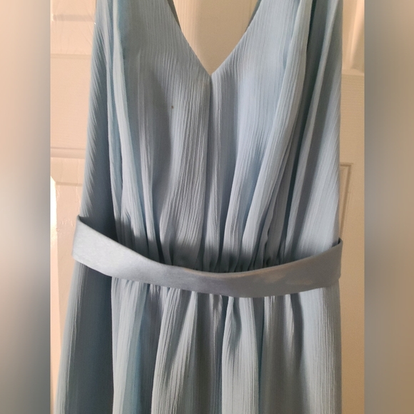 Blue bridesmaid Dress Size 0 - Picture 4 of 4